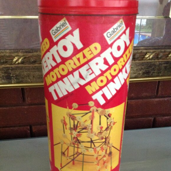 Vintage Tinker Toys by Gabriel - Picture 3 of 4